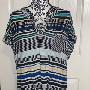 Liz Sport Striped tee